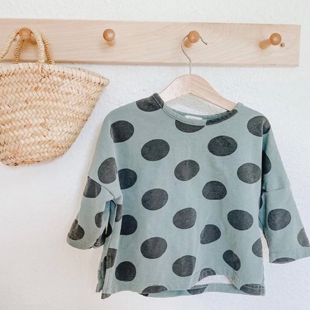 Long Sleeve Dot Shirt